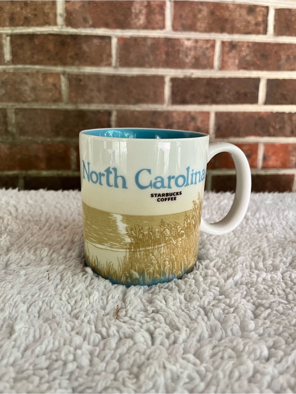 STARBUCKS North Carolina Coffee Mug Collector Series Global City Cup 2012